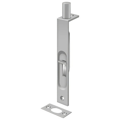 Deltana 6FBS32D satin stainless steel flush bolt