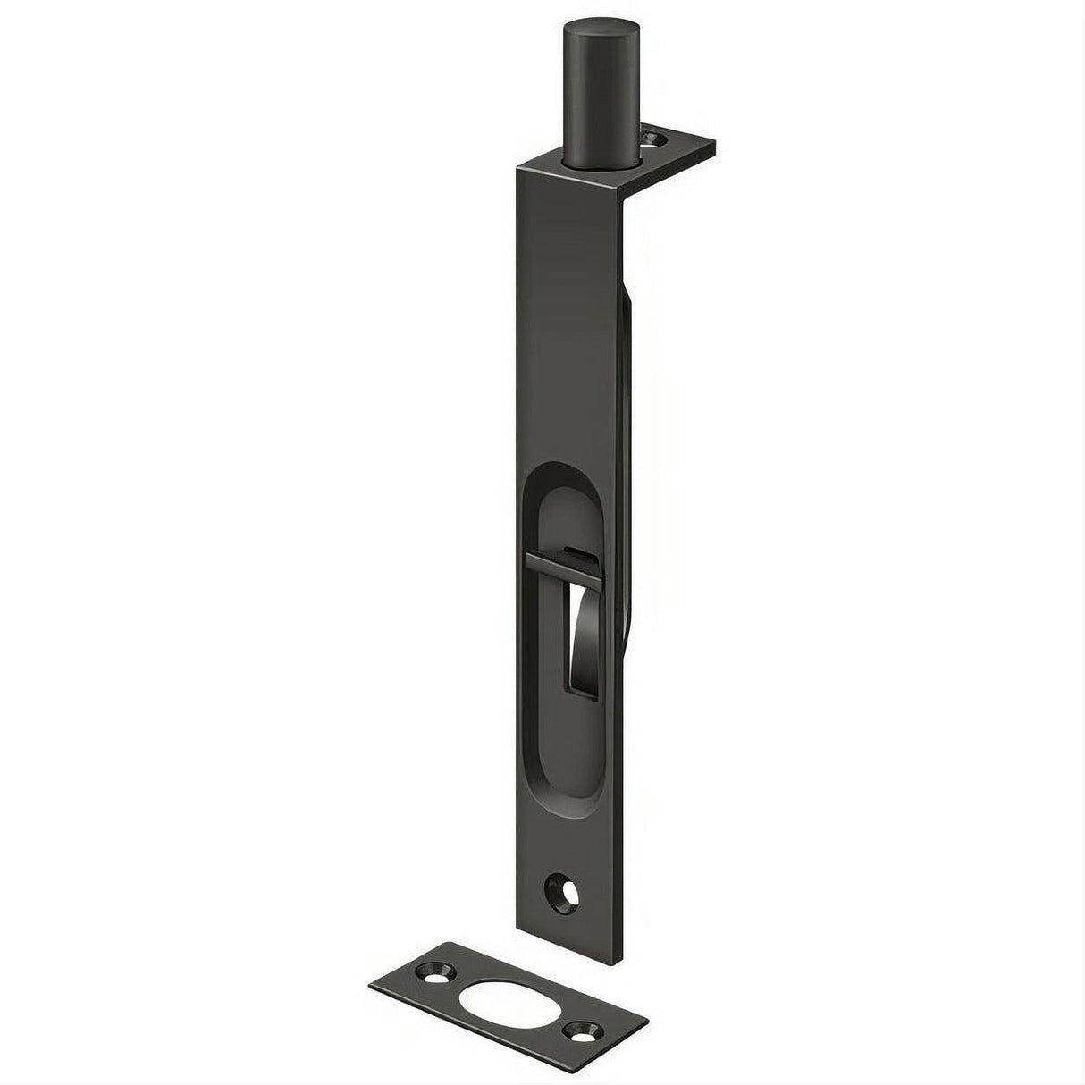 Deltana 6FBS10B 6FBS 6" HD Security Bolt Flush Bolt Oil Rubbed Bronze