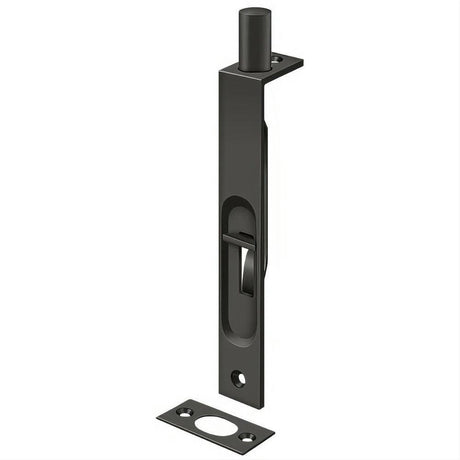 Deltana 6FBS10B 6FBS 6" HD Security Bolt Flush Bolt Oil Rubbed Bronze