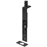 Deltana 6FBS19 6FBS 6" HD Security Bolt Flush Bolt Black