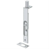 Deltana 6FBS26 6FBS 6" HD Security Bolt Flush Bolt Chrome