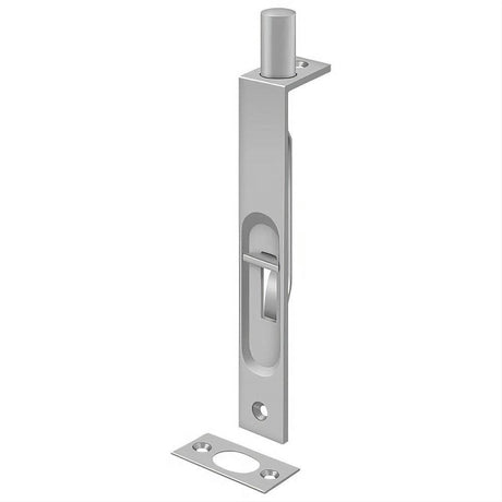 Deltana 6FBS32D 6FBS 6" HD Security Bolt Flush Bolt Satin Stainless Steel