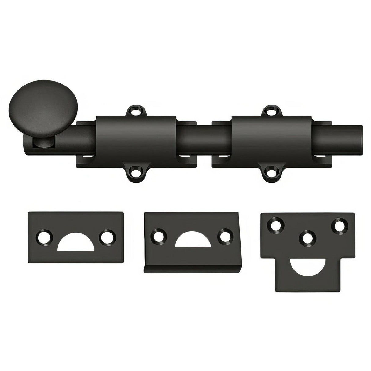 Deltana 6SB10B 6SB 6" Security Surface Bolt Oil Rubbed Bronze