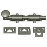 Deltana 6SB15A 6SB 6" Security Surface Bolt Antique Nickel