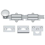 Deltana 6SB26 6SB 6" Security Surface Bolt Polished Chrome