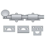 Deltana 6SB26D 6SB 6" Security Surface Bolt Satin Chrome