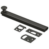 Deltana 6SBCS10B 6SBCS 6" Surface Bolt with Concealed Screws Oil Rubbed Bronze