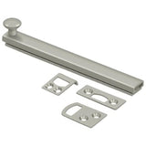 Deltana 6SBCS15 6SBCS 6" Surface Bolt with Concealed Screws Satin Nickel