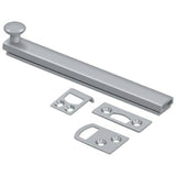 Deltana 6SBCS26D 6SBCS 6" Surface Bolt with Concealed Screws Satin Chrome