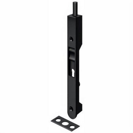 Deltana 7FBR19 7FBR 7" Security Flush Bolt Black