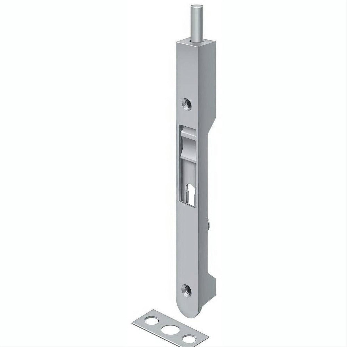 Deltana 7FBR26D 7FBR 7" Security Flush Bolt Satin Chrome