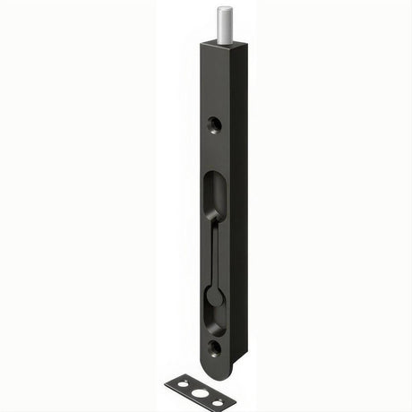 Deltana 7FBZ10B oil rubbed bronze flush bolt