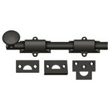 Deltana 8SB10B 8SB 8" Solid Brass Surface Bolt Oil Rubbed Bronze