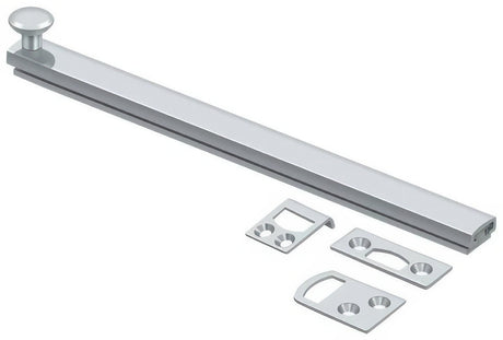 Deltana 8SBCS26 polished chrome surface bolt