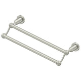 Deltana BBN2006/24-15 Nobe 24" Double Towel Bar Satin Nickel