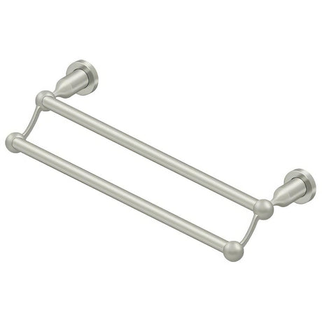 Deltana BBN2006/24-15 Nobe 24" Double Towel Bar Satin Nickel