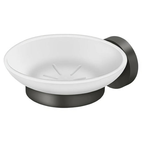 Deltana BBS2012-10B Sobe Glass Soap Dish Oil Rubbed Bronze