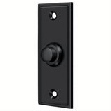 Deltana BBS333U19 BBS333 Rectangular Bell Button Paint Black