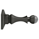 Deltana BDH35U10B BDH35 3-1/2" Baseboard Door Stop Oil Rubbed Bronze