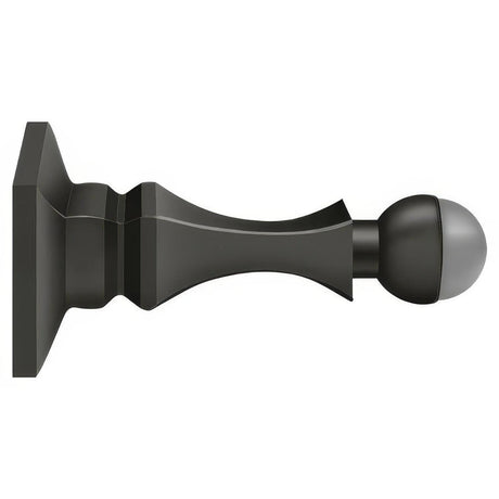 Deltana BDH35U10B BDH35 3-1/2" Baseboard Door Stop Oil Rubbed Bronze