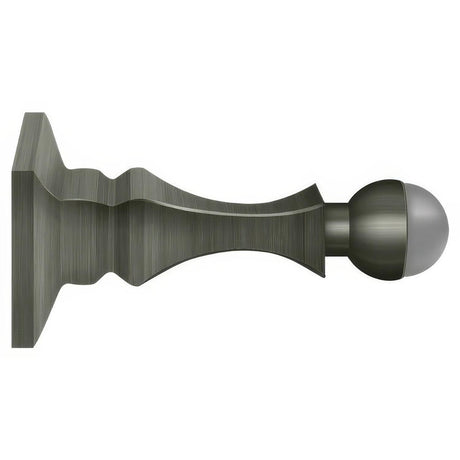 Deltana BDH35U15A BDH35 3-1/2" Baseboard Door Stop Antique Nickel