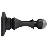 Deltana BDH35U19 BDH35 3-1/2" Baseboard Door Stop Paint Black