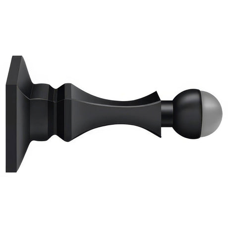 Deltana BDH35U19 BDH35 3-1/2" Baseboard Door Stop Paint Black