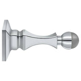 Deltana BDH35U26 BDH35 3-1/2" Baseboard Door Stop Chrome