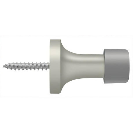 Deltana BDS125U15 BDS125 1-1/2" Baseboard Door Stop Satin Nickel