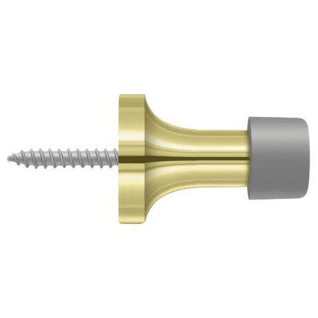 Deltana BDS125U3 BDS125 1-1/2" Baseboard Door Stop Polished Brass