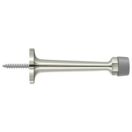 Deltana BDS30U14 BDS30 3-1/4" Baseboard Door Stop Polished Nickel