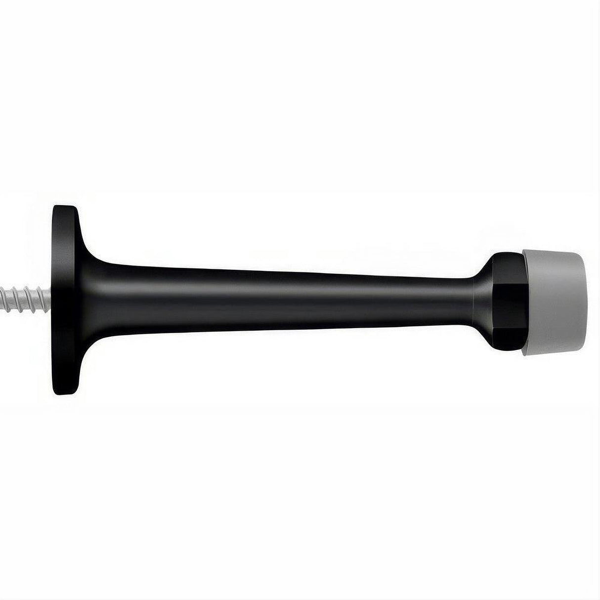 Deltana BDS30U19 BDS30 3-1/4" Baseboard Door Stop Paint Black