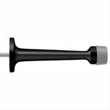 Deltana BDS30U19 BDS30 3-1/4" Baseboard Door Stop Paint Black