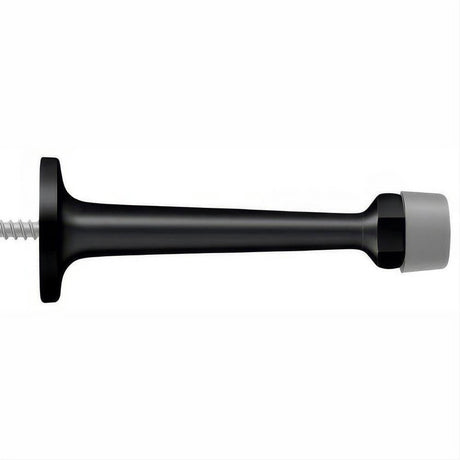 Deltana BDS30U19 BDS30 3-1/4" Baseboard Door Stop Paint Black