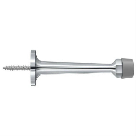 Deltana BDS30U26 BDS30 3-1/4" Baseboard Door Stop Polished Chrome