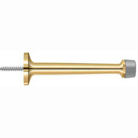 Deltana BDS425CR003 BDS425 4" Baseboard Door Stop Lifetime Polished Brass