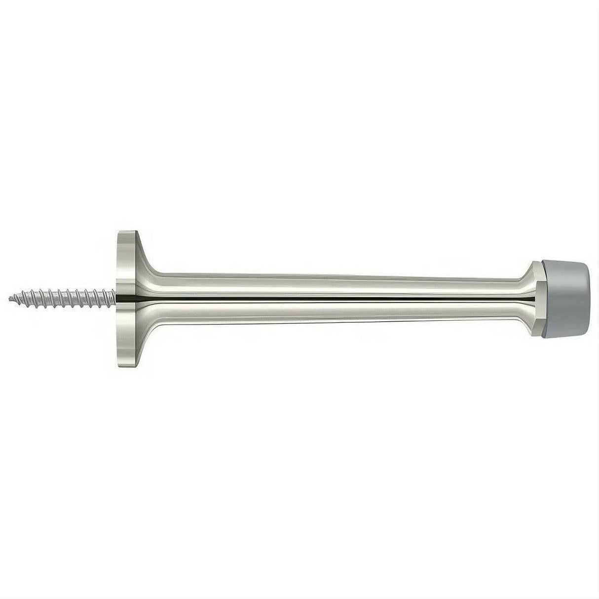 Deltana BDS425U14 BDS425 4" Baseboard Door Stop Bright Nickel