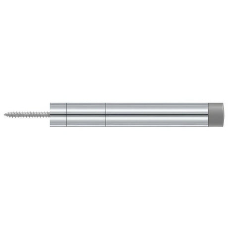 Deltana BDS450U26 BDS450 4-1/2" Baseboard Door Stop Polished Chrome