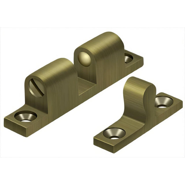 Deltana BTC10U5 BTC10 Ball Tension Catch 1.8" x 0.3" Antique Brass