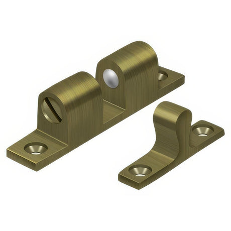 Deltana BTC20U5 BTC20U Ball Tension Catch 2.3" x 0.4" Antique Brass