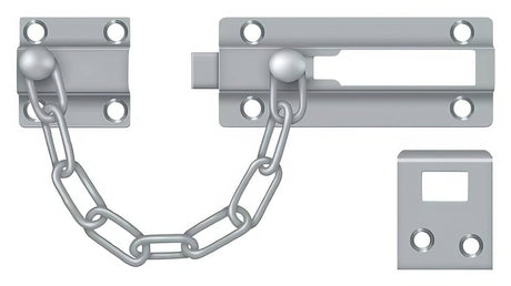 Deltana CDG35U26D brushed chrome door bolt
