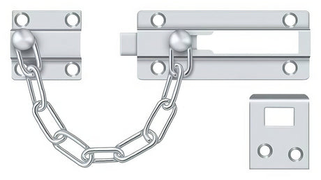 Deltana CDG35U26 chrome door bolt