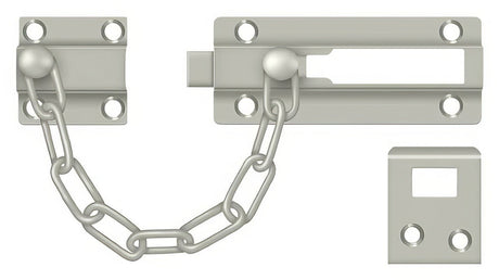 Deltana CDG35U15 satin nickel door bolt