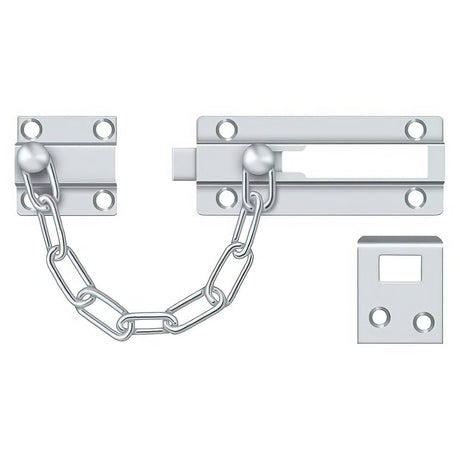 Deltana CDG35U26 CDG35 7" Door Security Chain Door Bolt Chrome