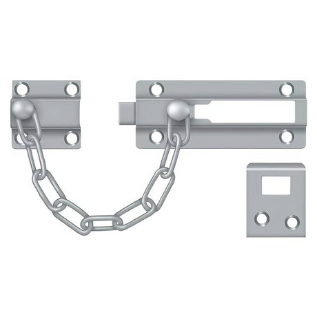 Deltana CDG35U26D CDG35 7" Door Security Chain Door Bolt Brushed Chrome