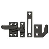 Deltana CF066U10B CF066 Small 4 Piece Window Casement Fastener Oil Rubbed Bronze