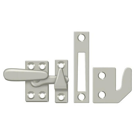 Deltana CF066U15 CF066 Small 4 Piece Window Casement Fastener Satin Nickel