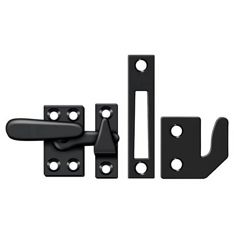 Deltana CF066U19 CF066 Small 4 Piece Window Casement Fastener Paint Black