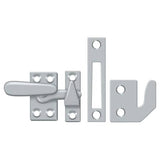 Deltana CF066U26D CF066 Small 4 Piece Window Casement Fastener Brushed Chrome