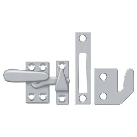 Deltana CF066U26D CF066 Small 4 Piece Window Casement Fastener Brushed Chrome